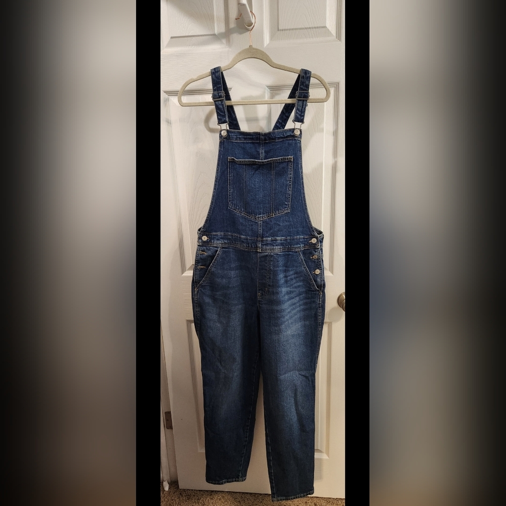 Old Navy Blue Denim Women's Jeans Overalls
